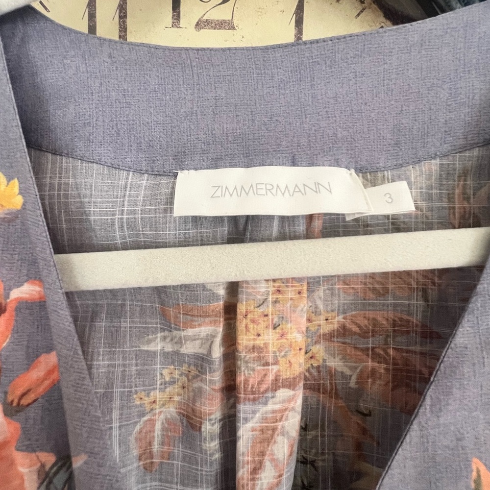 Zimmerman Tallow wrap dress - Picture 3 of 6